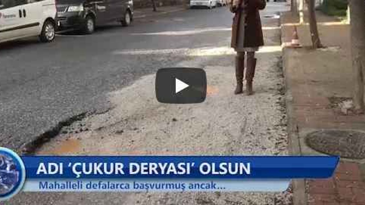 Alanya'da mahallelinin çukur isyanı